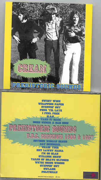 Eric Clapton - Prehistoric Sound ( CREAM ) ( Silver Rarities )