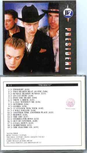 U2 - President ( Papillon Recs ) ( Recorded Live During the 1984 US Tour )
