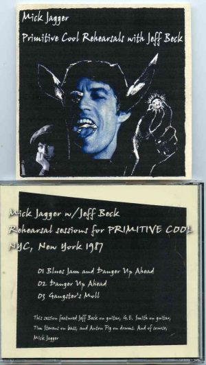 Rolling Stones - Primitive Cool Rehearsals With Jeff Beck ( Mick Jagger & Jeff Beck Rehearsal Sessions , New York 1987 )