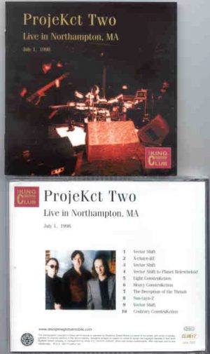 King Crimson - Projekct Two -Live in Northampton , MA ( July 1st , 1998 )