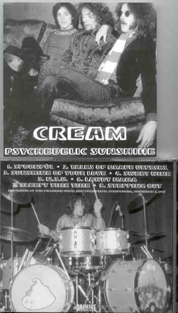 Jack Bruce - Psychedelic Sunshine ( CREAM at Fillmore West , California , USA , September 3rd , 1967 )