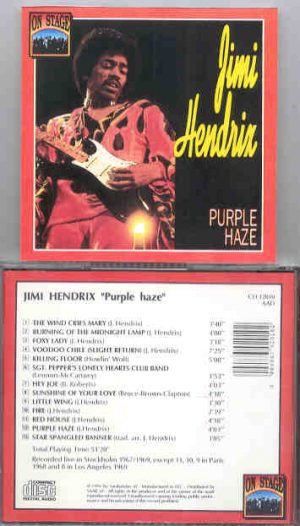 Jimi Hendrix - Purple Haze  ( On Stage Recs )