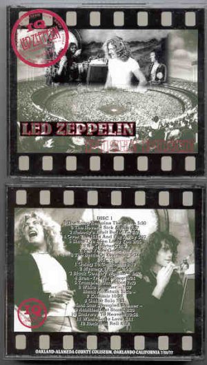 Led Zeppelin - Push Push ( 2 CD SET ) ( Alameda County Coliseum , Oakland , CA , USA , July 24th , 1977 )