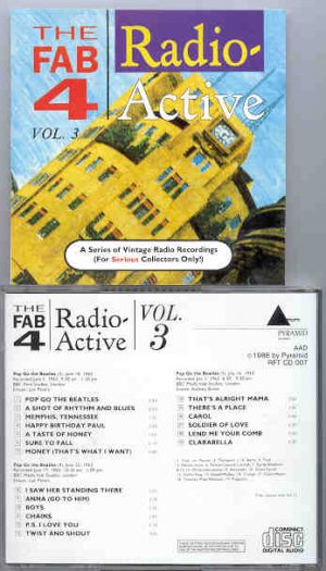 The Beatles - Radio Active Vol. 3  ( Triangle Recs.) Live At The Beeb