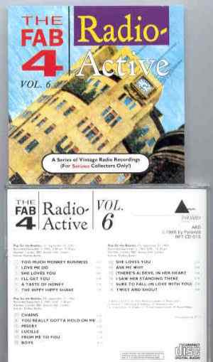 The Beatles - Radio Active Vol. 6  ( Triangle Recs.) Live At The Beeb