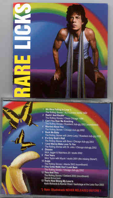 Rolling Stones - Rare Licks ( rare takes from the 2002 Tour )