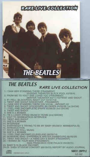 The Beatles - Rare LIVE Collection ( Japan Sweet Zapple )