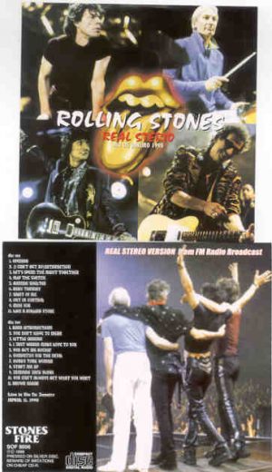 Rolling Stones - Real Stereo ( 2 CD!!!!! set ) ( Rio de Janeiro , Brazil , April 11th , 1998 )