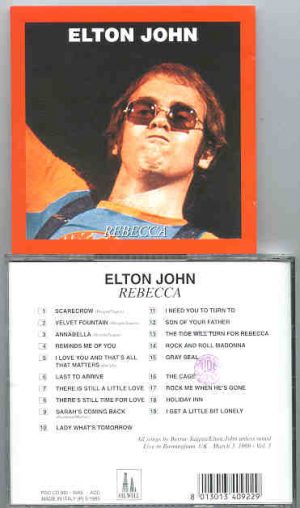 Elton John - Rebecca ( Oil Well ) ( Birmingham , UK , March 3rd , 1969 , Part 3 )