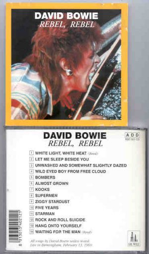 David Bowie - Rebel Rebel ( Oil Well )