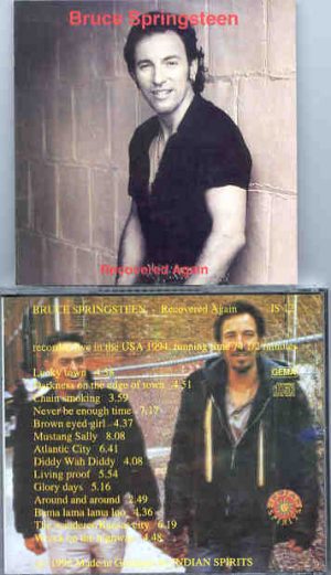 Bruce Springsteen - Recovered Again ( Live in the USA , during the 1994 US Tour )