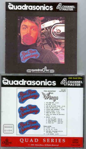 Paul McCartney - Red Rose Speedway Quadraphonic ( Odeon Quadraphonics )