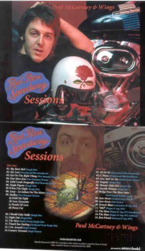 Paul McCartney - Red Rose Speedway Sessions ( 2 CD SET ) ( Misterclaudel )