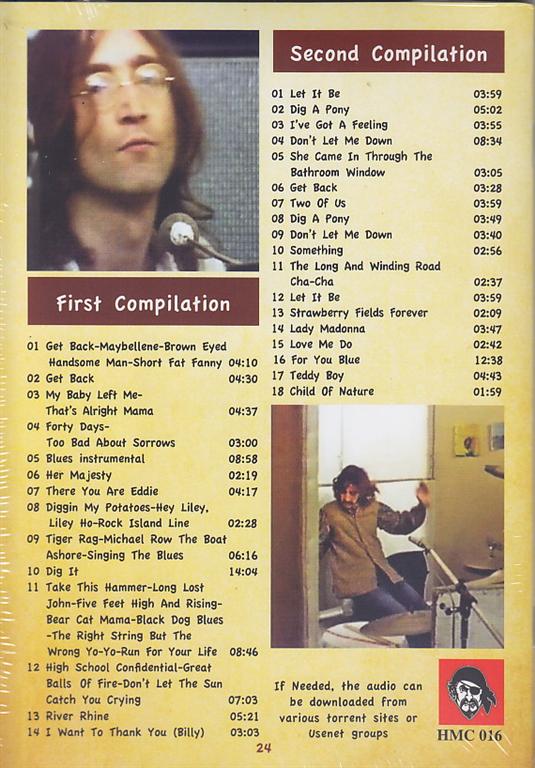 The Beatles - Rehearsals at 3 Saville Row ( 2 CD - 24 Pages Full Size Book ) ( His Master's Choice 2012 )