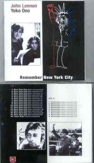John Lennon - Remember New York City ( 2 CD SET & 22 pages booklet ) ( His Master's Choice )