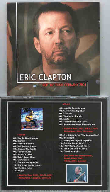 Eric Clapton - Reptile Tour Germany 2001 ( 2 CD set )