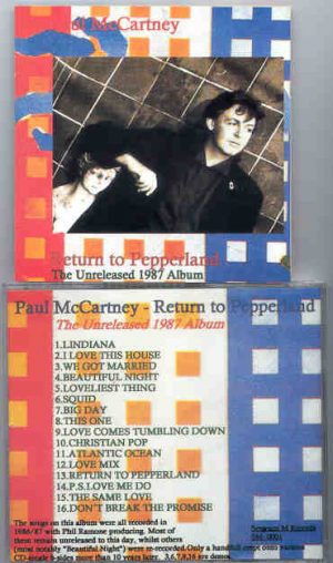 Paul McCartney - Return To Pepperland ( The 1987 Unreleased Album )