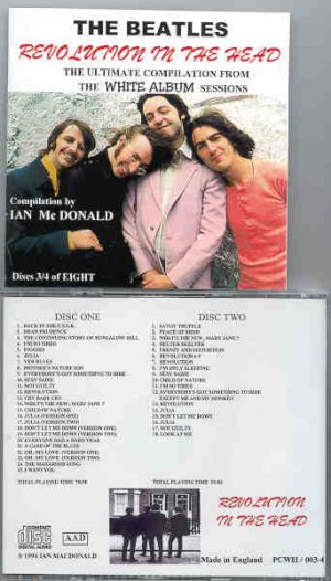 The Beatles - Revolution In The Head (Vol 3 & 4 ) ( 2 CD SET )