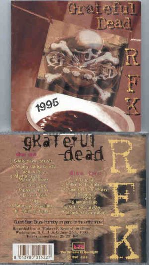 Grateful Dead - R. F. K.  ( 2 CD SET ) ( Robert F Kennedy Stadium , Washington , DC , USA , June 25th , 1995 )( KTS )