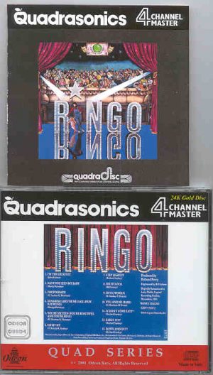 Ringo Starr - R.I.N.G.O. Quadraphonic ( Odeon Quadraphonics )