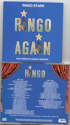 Ringo Starr - Ringo Again ( The RINGO Album Sessions 2 CD!!!!! set)