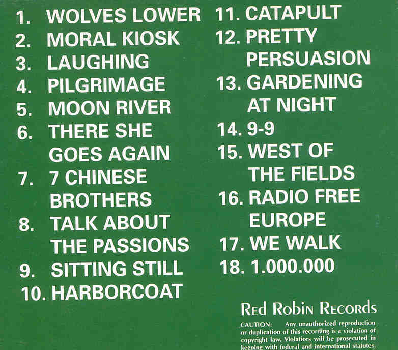 R.E.M. - Rising ( Red Robin Records )