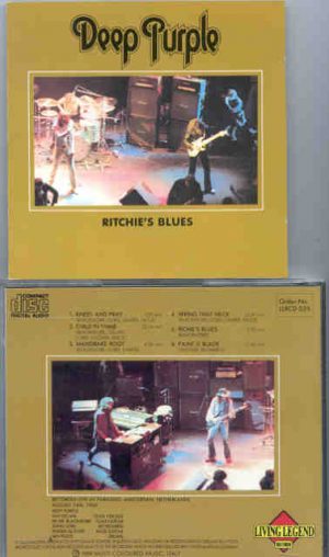 Deep Purple - Ritchie's Blues ( Living Legend ) ( Paradiso , Amsterdam , Netherlands , August 24th 1969 )