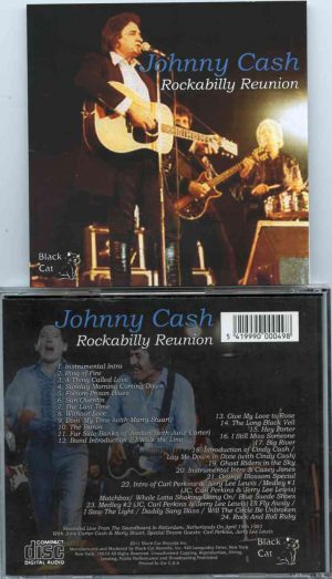 Johnny Cash - Rockabilly Reunion ( Soundboard From Rotterdam , Netherlands , April 19th , 1981 )