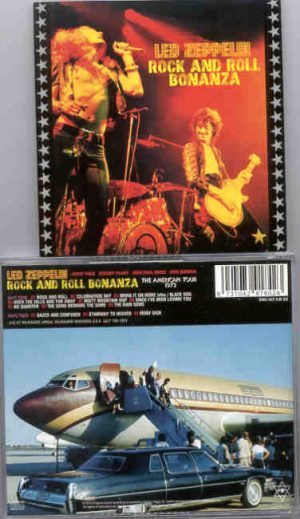 Led Zeppelin - Rock 'N' Roll Bonanza ( 2 CD set ) (Milwaukee Arena , Wisconsin , USA , July 10th , 1973 )
