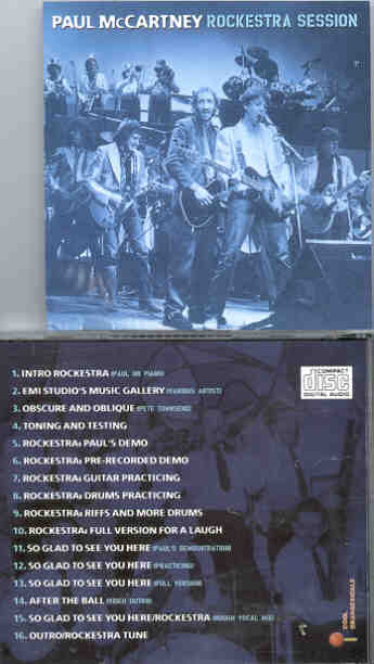 Paul McCartney - Rockestra Session ( Cool Orangesicle )