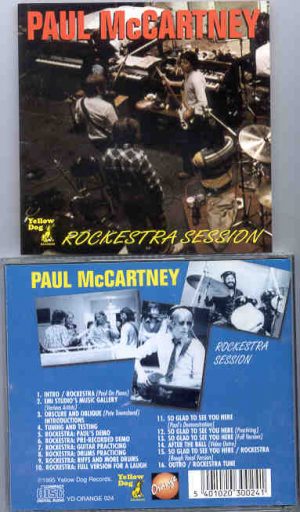 Paul McCartney - Rockestra Session ( Orange - Yellow Dog )