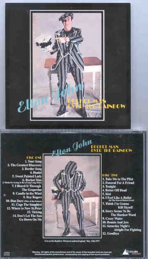 Elton John - Rocket Man Over The Rainbow ( With Ray Cooper , London 1977 ) ( 2 CD SET )