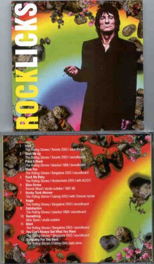 Rolling Stones - Rock Licks ( 13 Rare Live Soundboard Takes )