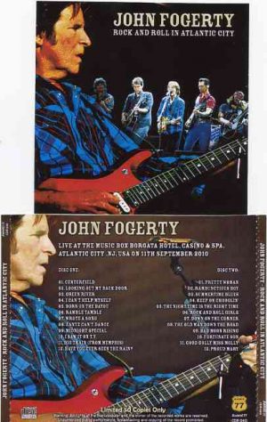 Creedence Clearwater Revival / John Fogerty - Rock & Roll In Atlantic City ( 2 CD )( John Fogerty Live at Borgata Hotel , Atlantic City , New Jersey , Sep 11th 2011 )