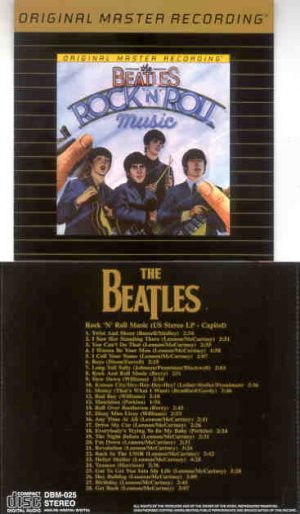 The Beatles - Dr. EBBETTS DBM 025 - ROCK 'N' ROLL MUSIC - US STEREO CAPITOL LP