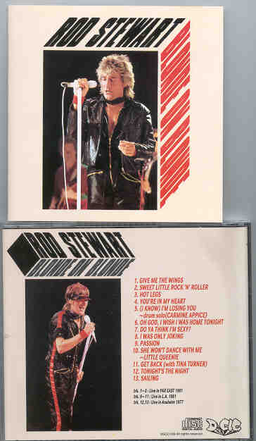 The Face / Rod Stewart - Blonde On Blonde ( Rod Stewart LIVE 1981 )