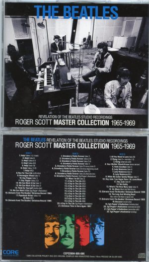 The Beatles - Roger Scott Master Collection 1965 - 1969 ( 3 CD SET ) ( Revelation of the Beatles Studio Recordings )