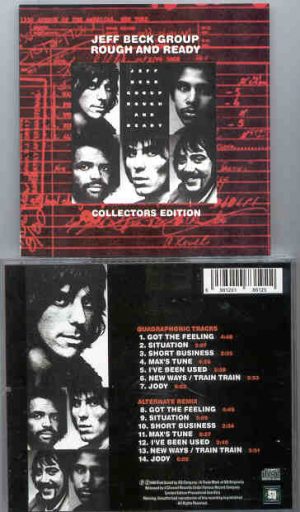 Jeff Beck - Rough And Ready Collector's Edition ( Quadraphonic And Alternate Mixes )