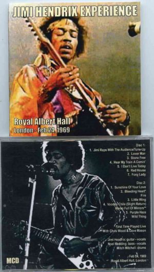 Jimi Hendrix - Royal Albert Hall (2 CD SET ) ( Live At The Royal Albert Hall , London , UK , February 24th , 1969 )
