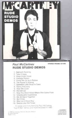 Paul McCartney - Rude Studio Demos