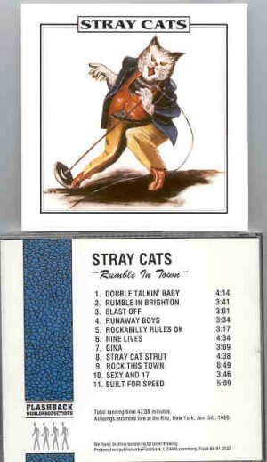 Stray Cats - Rumble in Town ( Flashback )