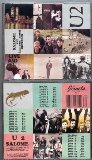 U2 - Salome  277 - 110  ( 3 cd set) ( Over 3 and a Half Hours of Atchung Baby Outtakes )