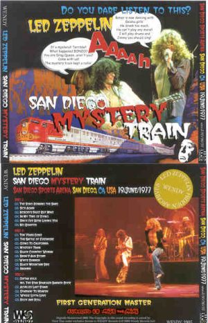 Led Zeppelin - San Diego Mystery Train ( 3 cd set ) ( Wendy ) (San Diego , California , USA , June 19th , 1977 )