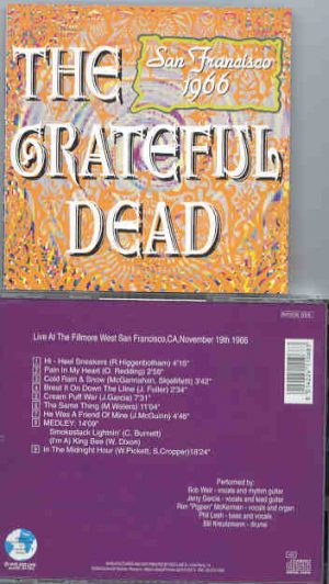 Grateful Dead - Live In San Francisco 1966 ( WPOCM )