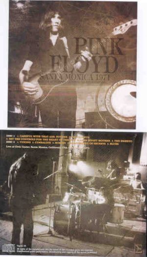 Pink Floyd - Santa Monica 1971 ( 2 CD  SET )( SIGMA )( Sta Monica Civic Auditorium , CA , USA , Oct 16th , 1971 )