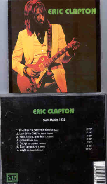Eric Clapton - Santa Monica 1978