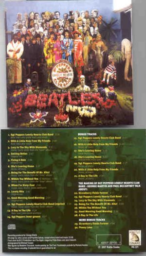 The Beatles - Sgt. Pepper's  Lonely Hearts Club Band ... Naked