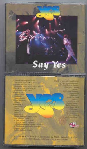 Yes - Say YES  ( Red Phantom )  ( 2 CD!!!!! SET ) ( Live in Concert )