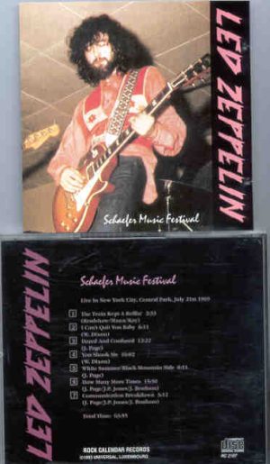 Led Zeppelin - Schaefer Music Festival ( New York City Central Park , July 21st , 1969 )