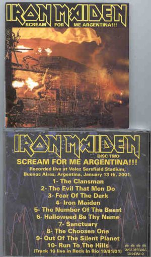 Iron Maiden - Scream For Me Argentina Part 2 ( Velez Sarsfield Stadium , Jan 13th , 2001 )